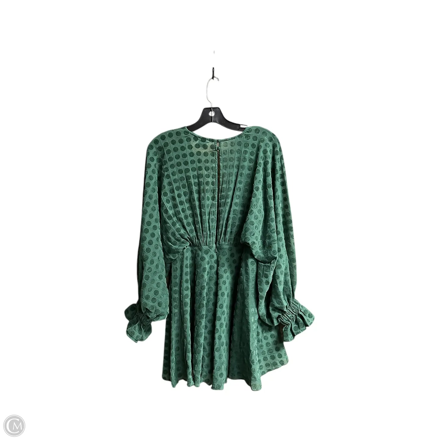 Top Long Sleeve By Asos In Green, Size: S