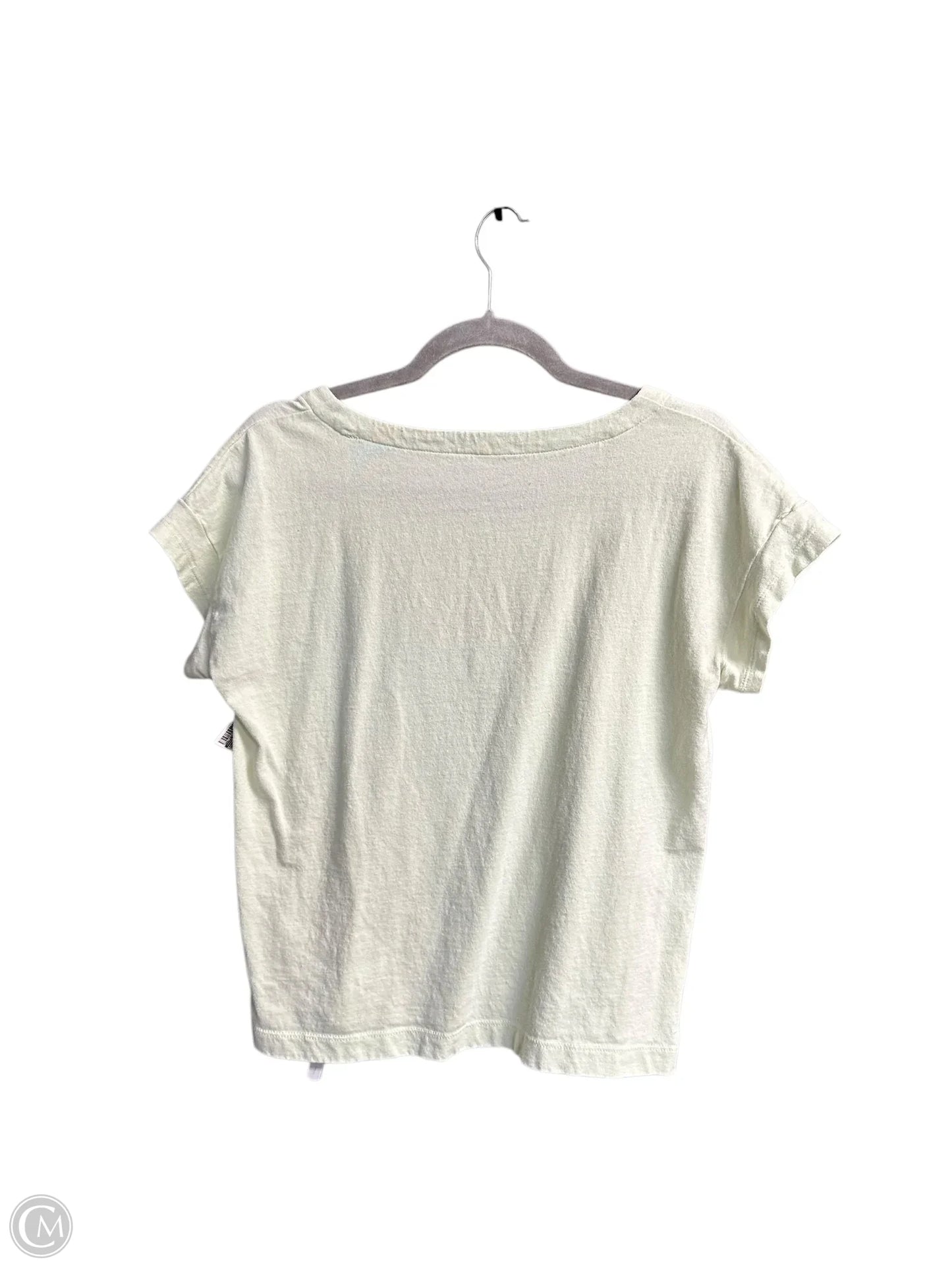 Top Short Sleeve By Madewell In Green, Size: S