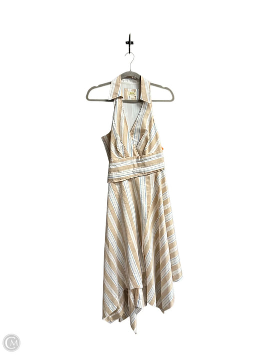 Dress Casual Midi By Maeve In Striped Pattern, Size: S