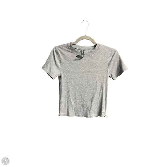 Top Short Sleeve Basic By Vuori In Grey, Size: S