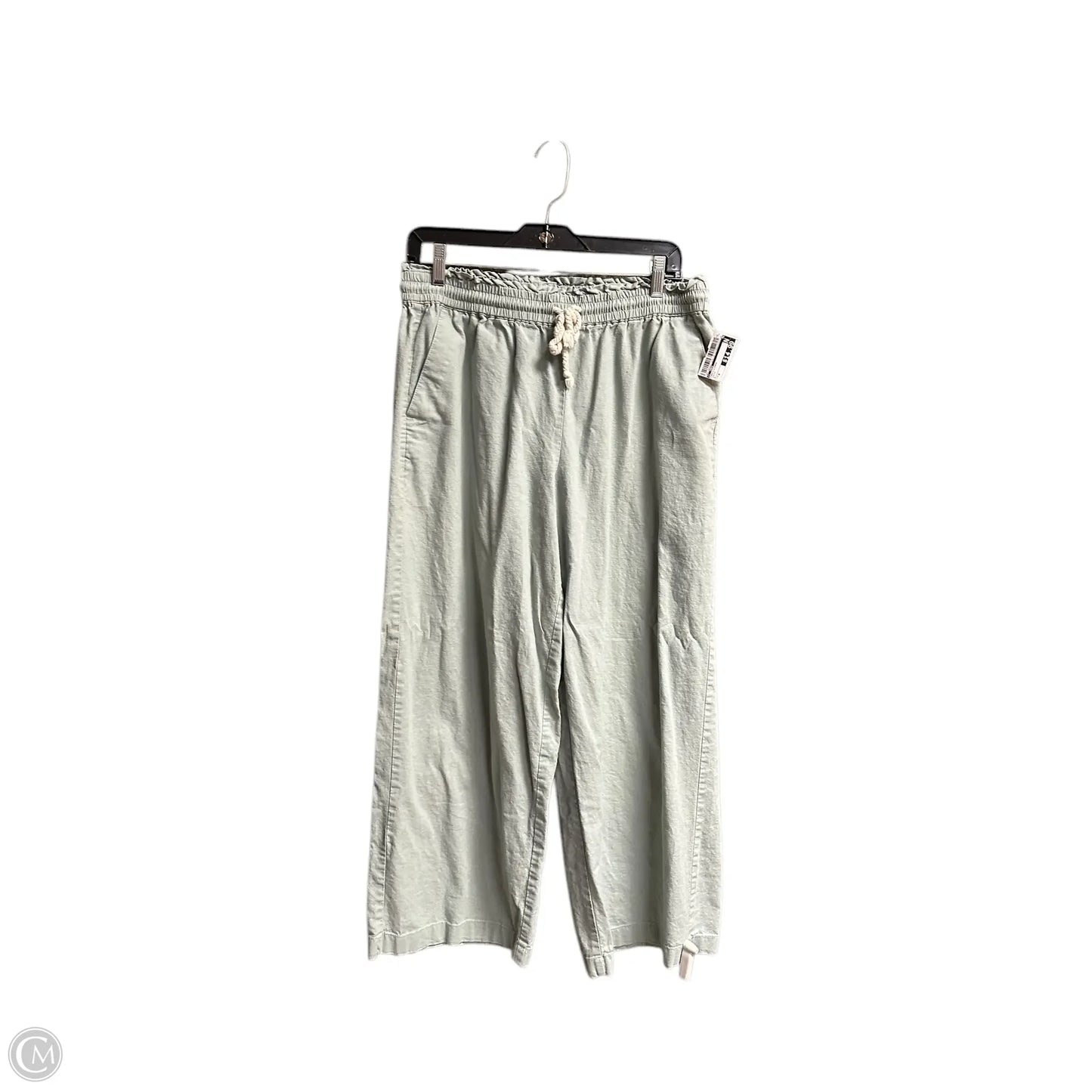 Pants Linen By J. Crew In Green, Size: 8