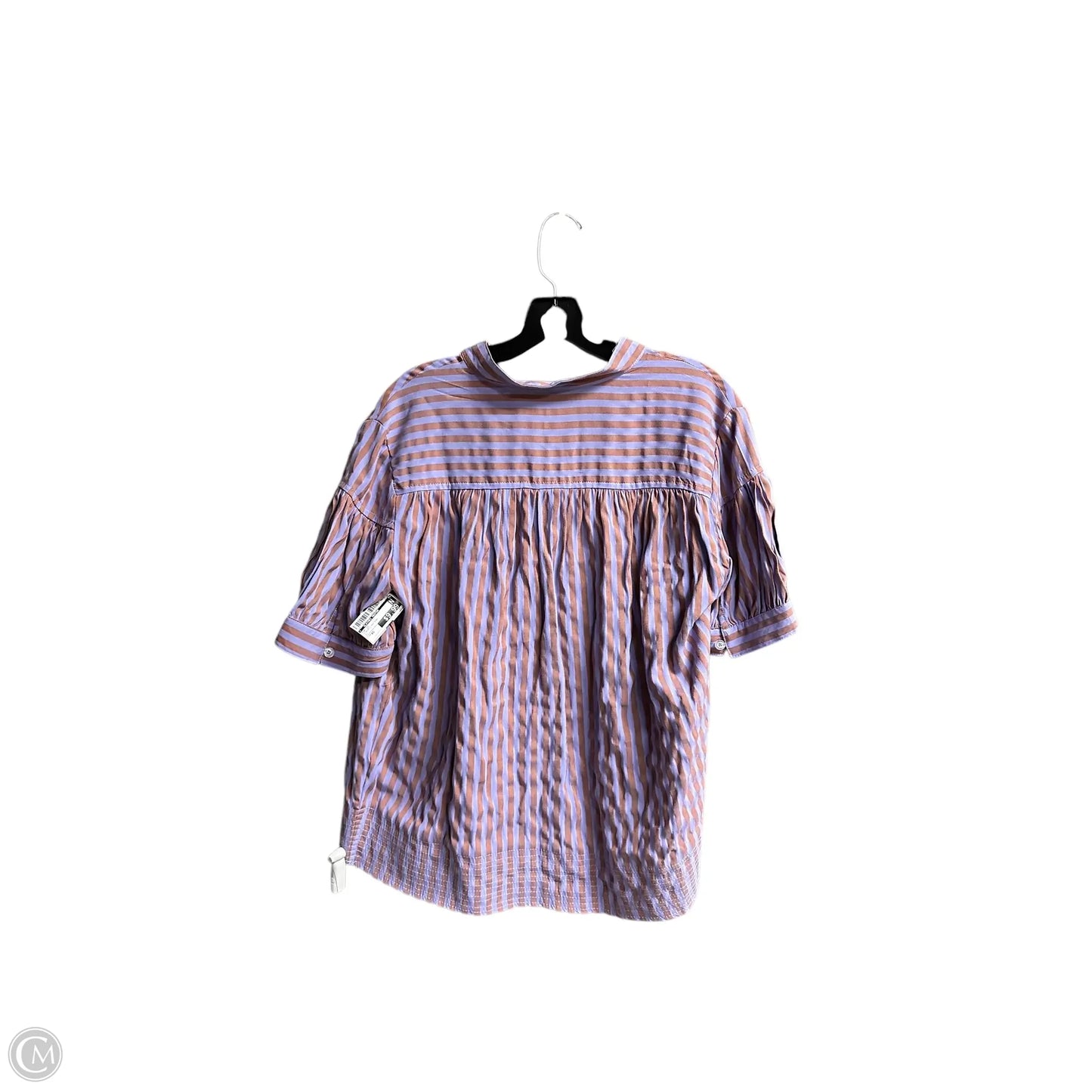 Top Short Sleeve By Clothes Mentor In Striped Pattern, Size: Xs