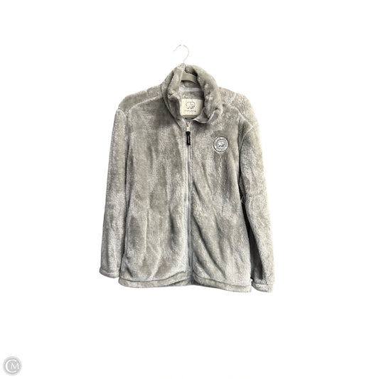 Jacket Faux Fur & Sherpa By Ivory Ella In Grey, Size: S