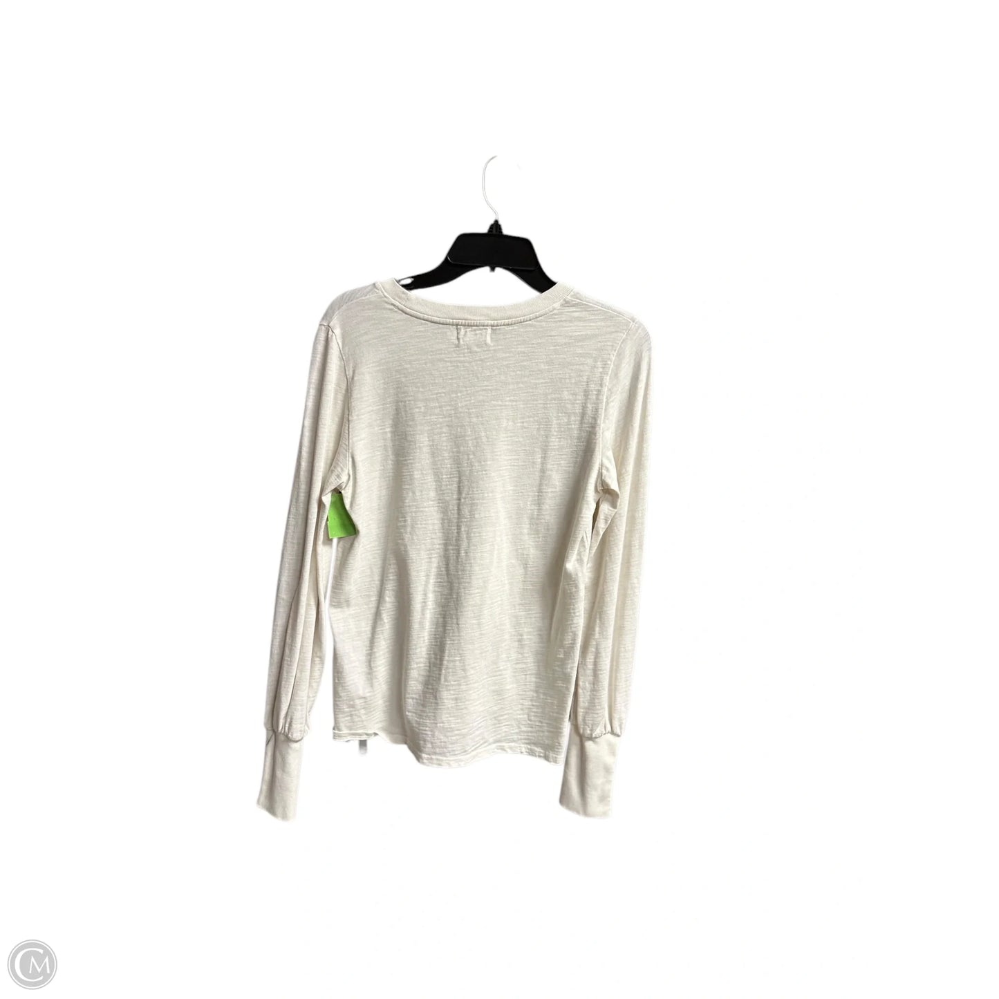 Top Long Sleeve By Nation Ltd In Cream, Size: S