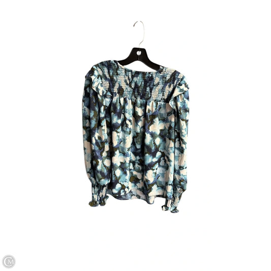 Top Long Sleeve By Sharagano In Multi-colored, Size: S