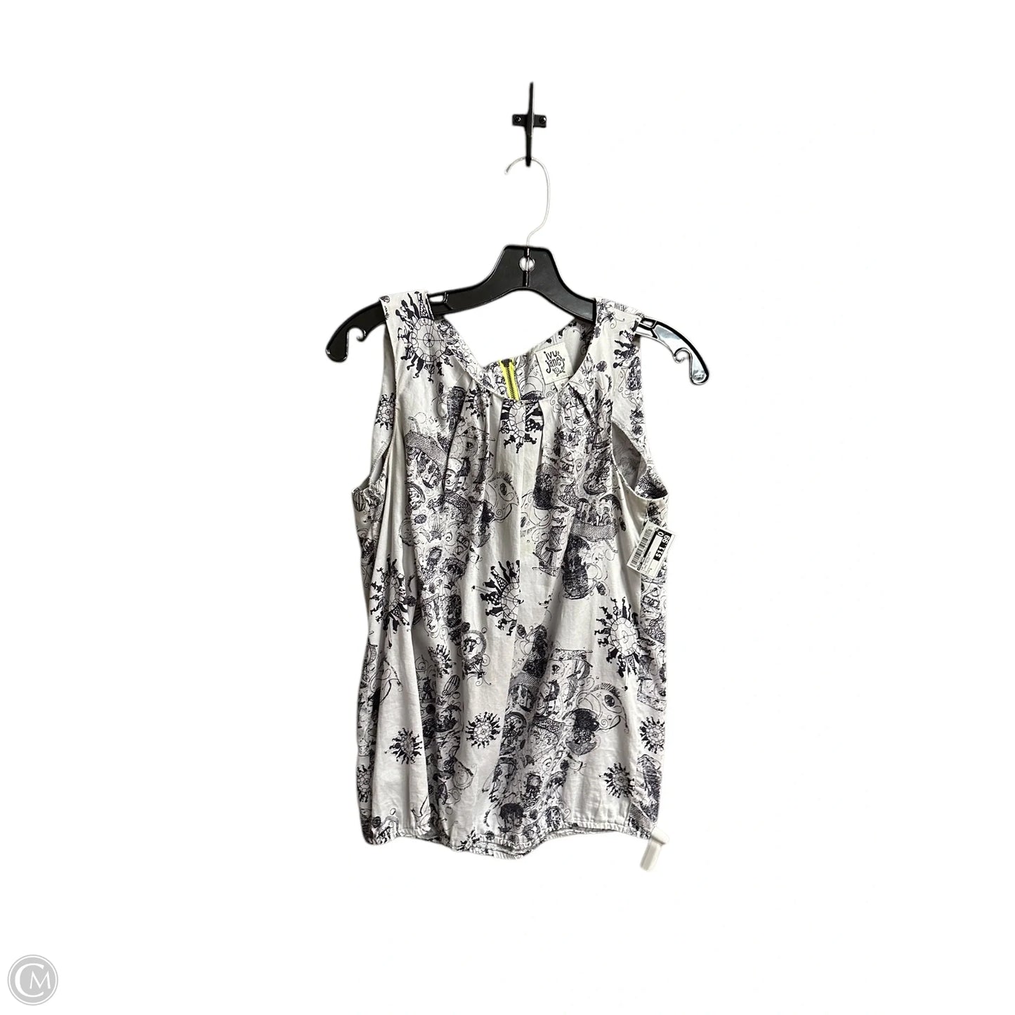 Top Sleeveless By Ivy Jane In Floral Print, Size: S