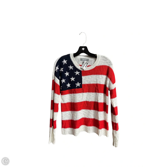 Top Long Sleeve By Marled In Multi-colored, Size: S