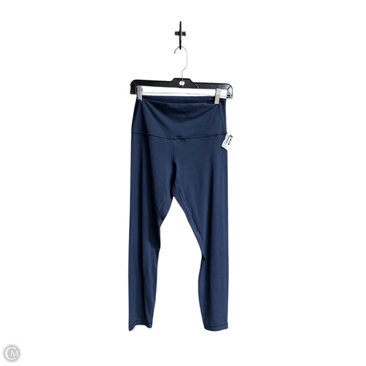 Athletic Leggings By Lululemon In Navy, Size: M