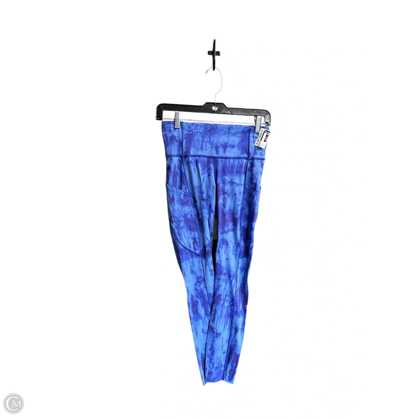 Athletic Leggings By Lululemon In Blue, Size: 6