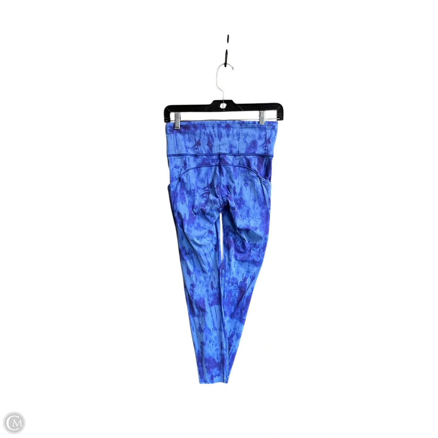 Athletic Leggings By Lululemon In Blue, Size: 6