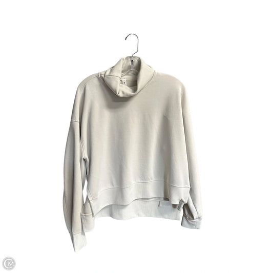 Sweatshirt Collar By Lululemon In Tan, Size: S