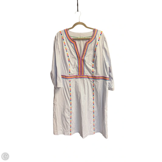 Dress Casual Midi By Boden In Multi-colored, Size: 2x