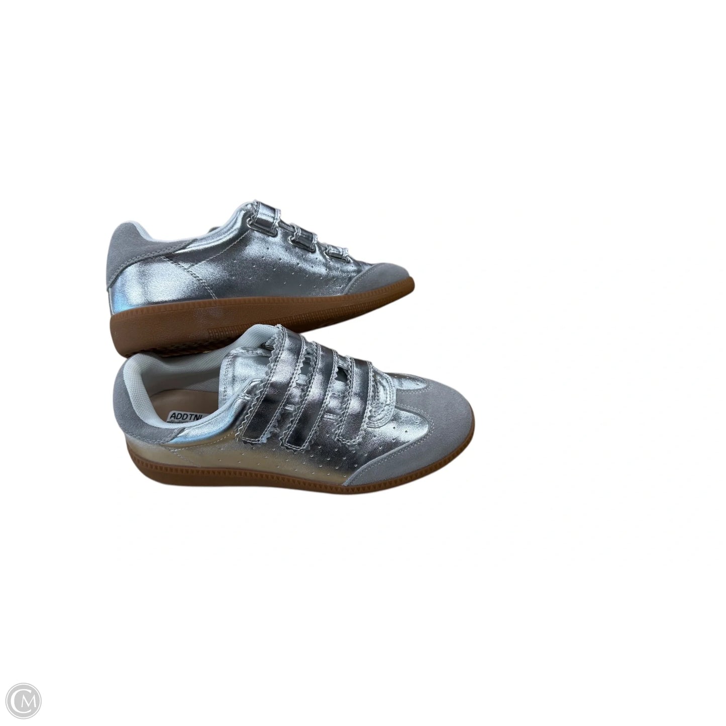 Shoes Flats By Steve Madden In Silver, Size: 8