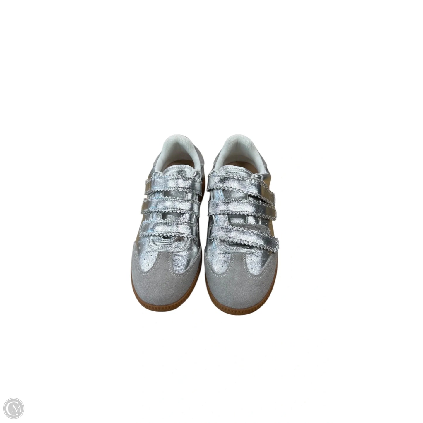 Shoes Flats By Steve Madden In Silver, Size: 8