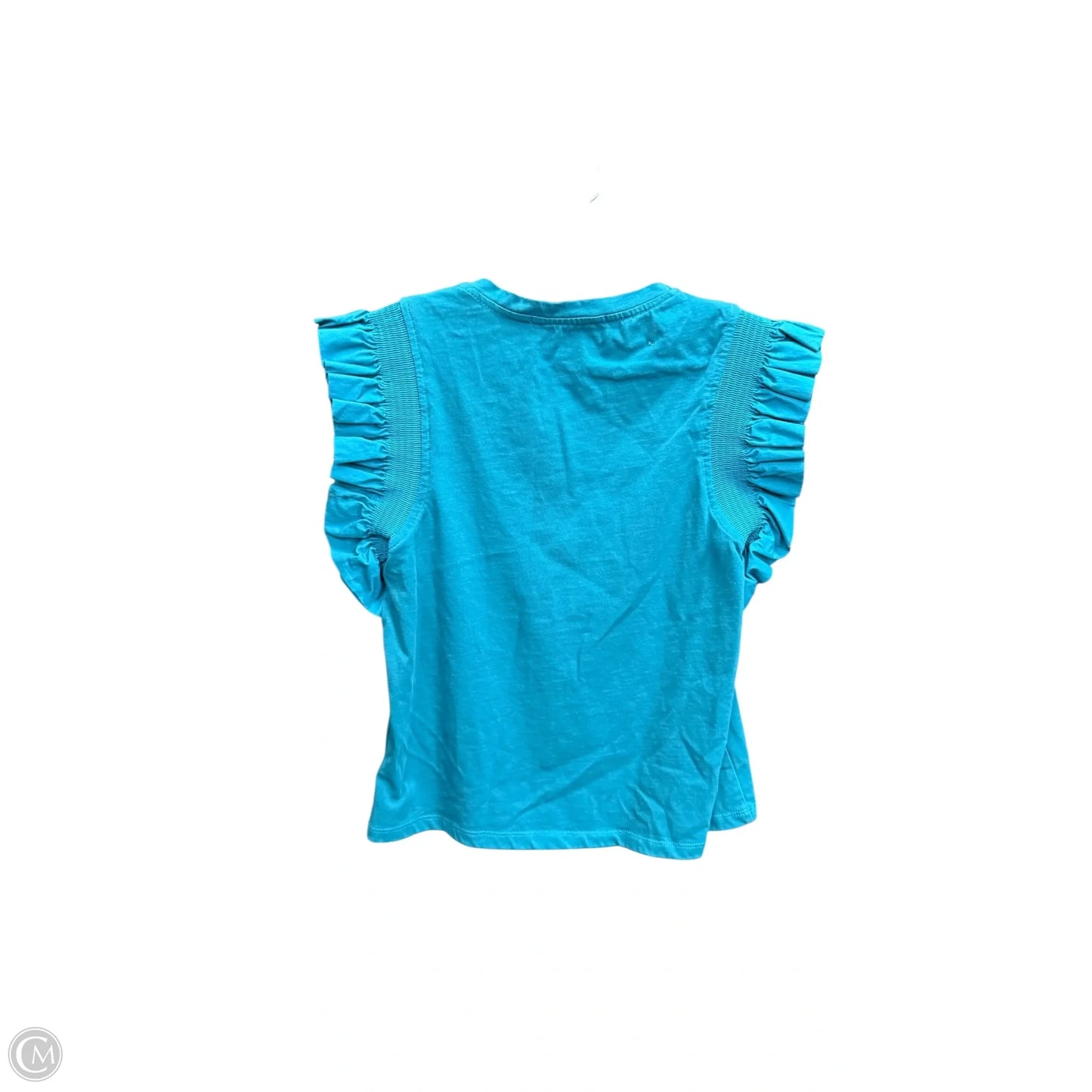 Top Sleeveless By English Factory In Teal, Size: Xs