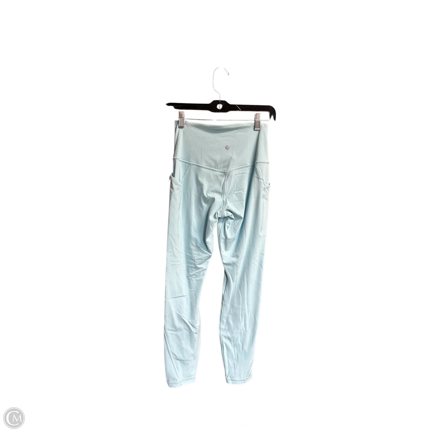 Athletic Leggings By Lululemon In Blue, Size: 6