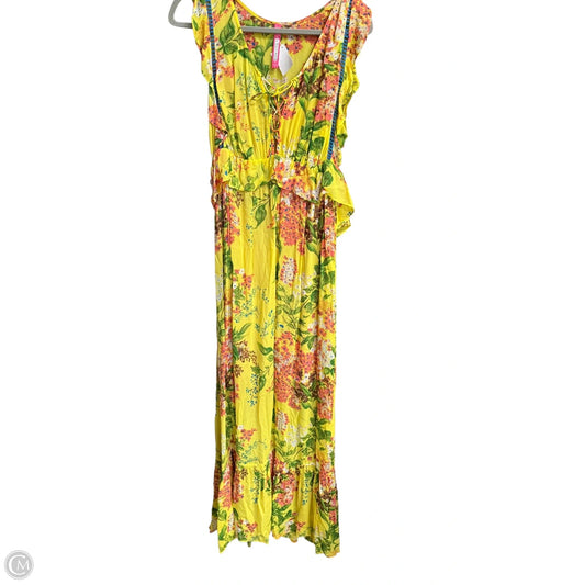 Dress Casual Maxi By Clothes Mentor In Floral Print, Size: M