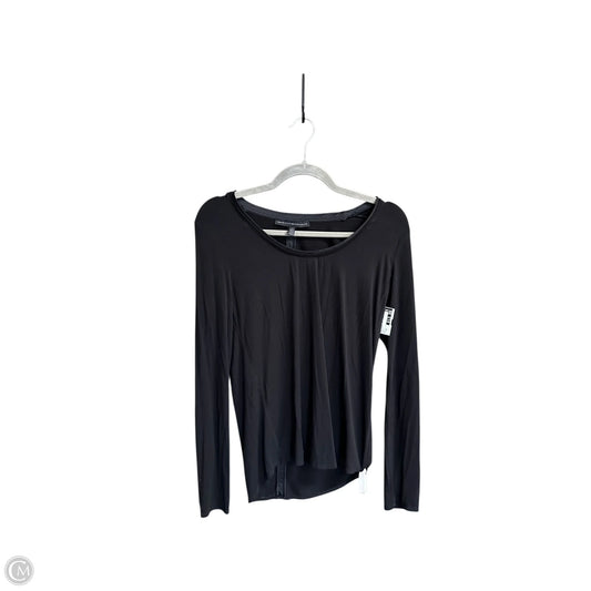 Top Long Sleeve By White House Black Market In Black, Size: Xs
