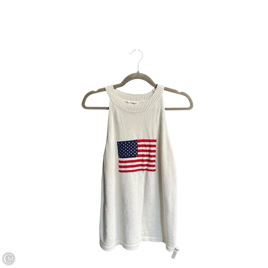Tank Top By Clothes Mentor In White, Size: L