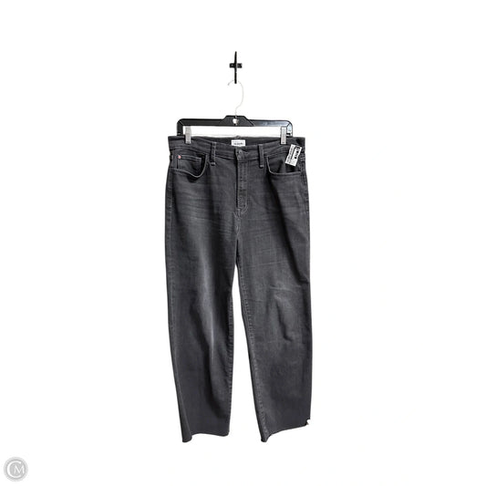 Jeans Wide Leg By Hudson In Black Denim, Size: 10