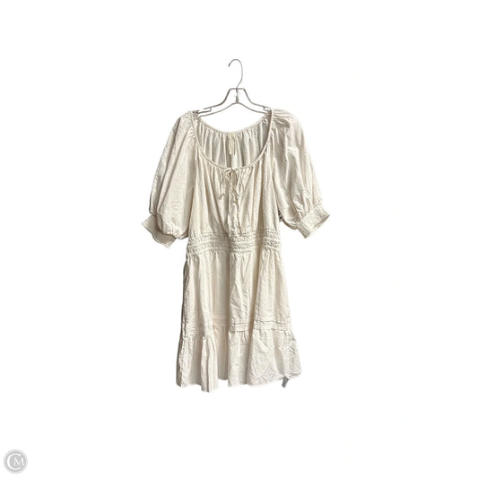 Dress Casual Short By Anthropologie In White, Size: Xl