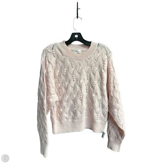 Sweater By Chelsea And Theodore In Pink, Size: L