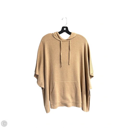 Sweatshirt Hoodie By Lou And Grey In Brown, Size: S