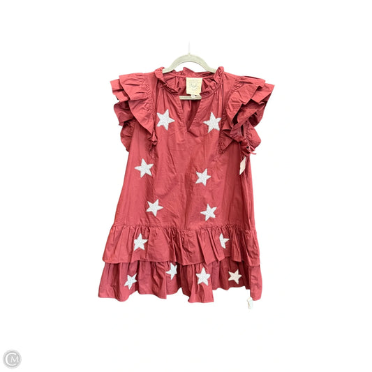 Dress Casual Short By Fantastic Fawn In Maroon, Size: S