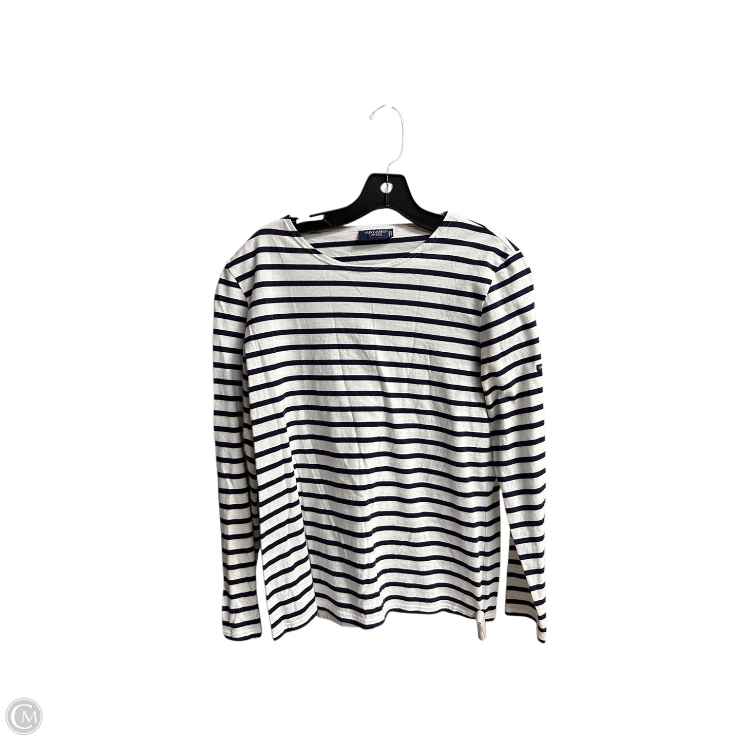 Top Long Sleeve By Clothes Mentor In Striped Pattern, Size: L