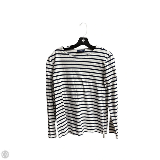 Top Long Sleeve By Clothes Mentor In Striped Pattern, Size: L