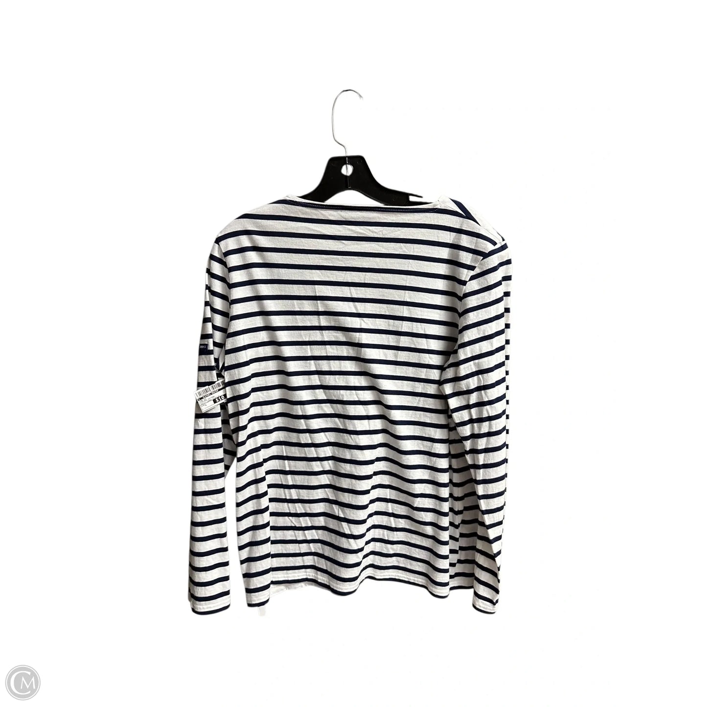 Top Long Sleeve By Clothes Mentor In Striped Pattern, Size: L