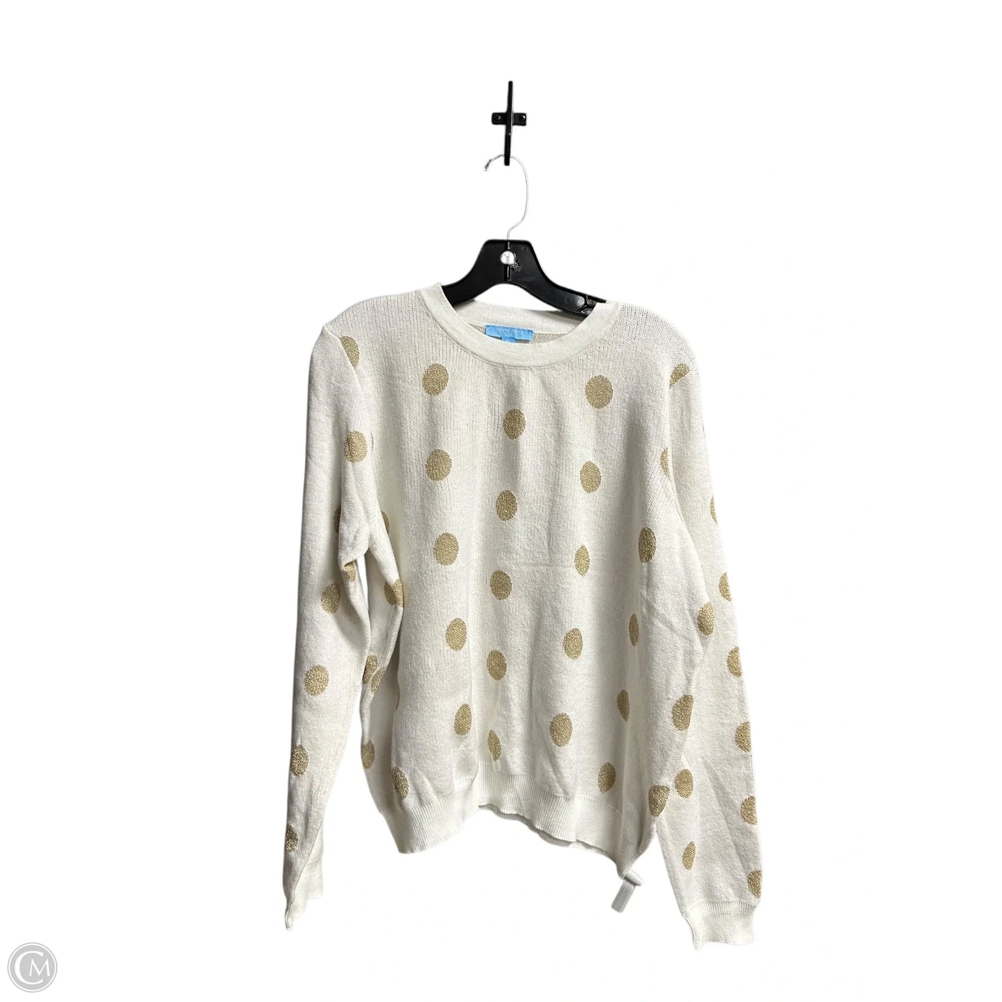 Sweater By Draper James In Polkadot Pattern, Size: Xl