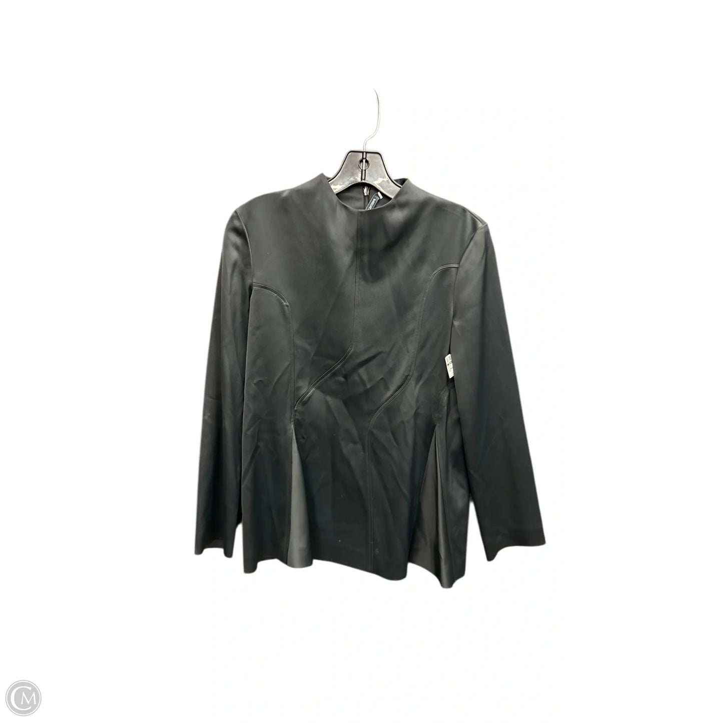 Top Long Sleeve By Clothes Mentor In Black, Size: M