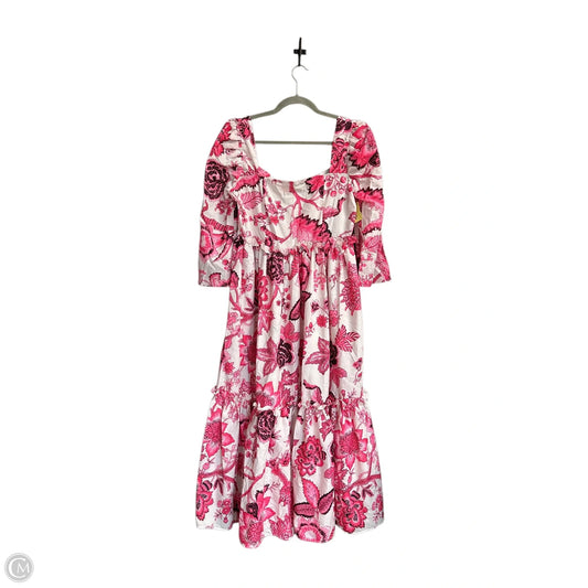 Dress Casual Maxi By Sunday Up In Floral Print, Size: L