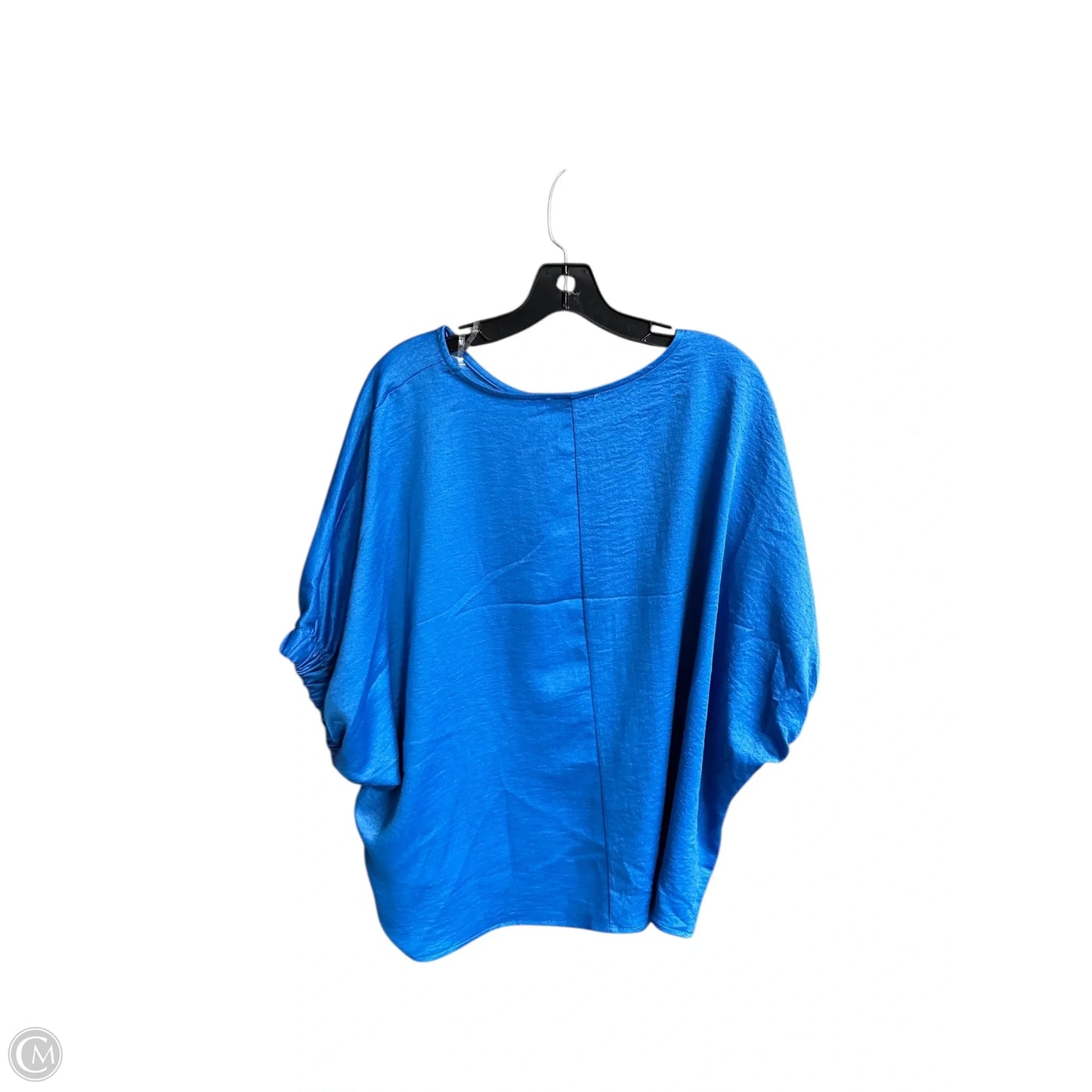 Top Short Sleeve By Entro In Blue, Size: M