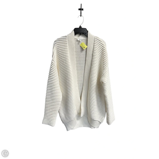 Sweater Cardigan By Haven In Cream, Size: S