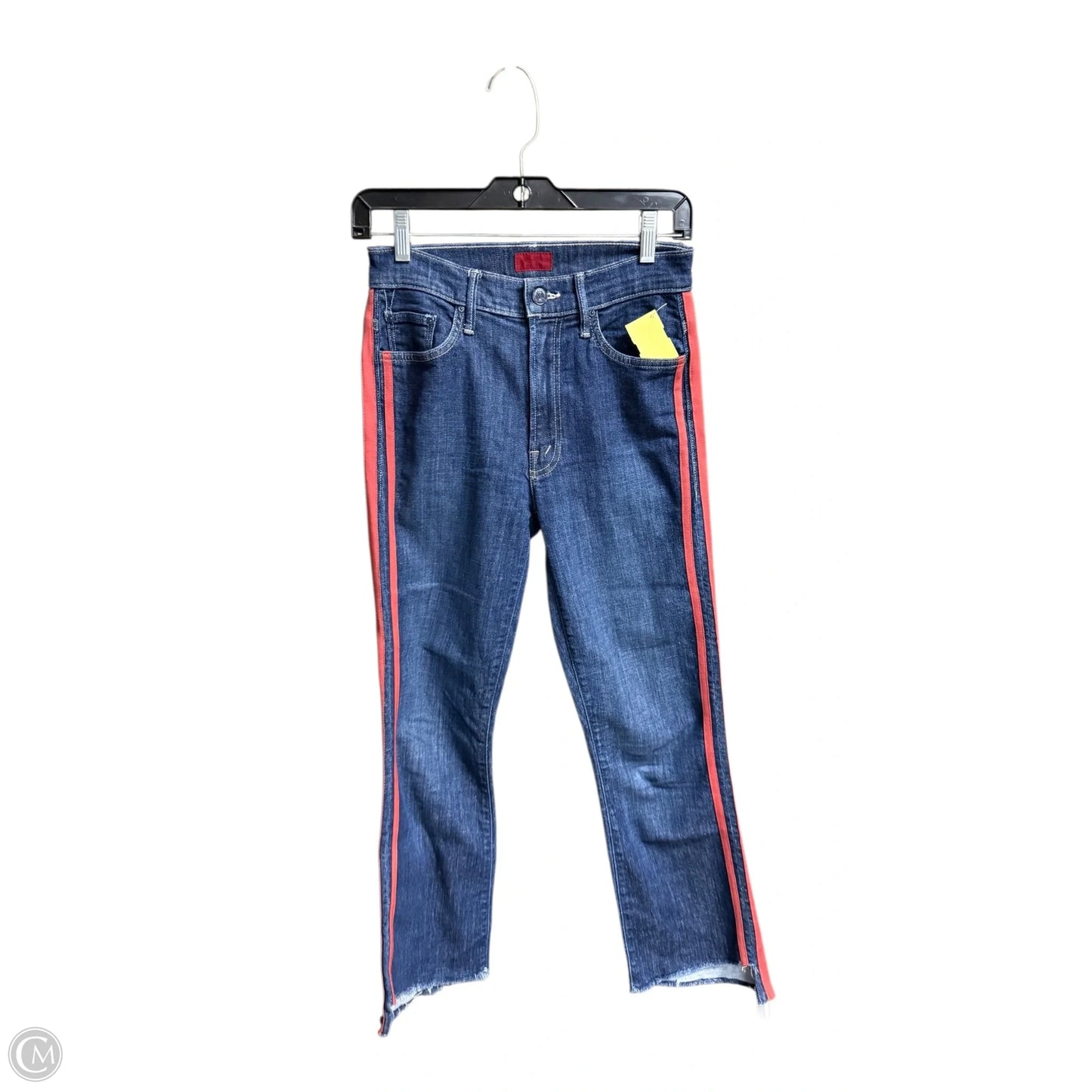 Jeans Straight By Mother In Blue Denim, Size: 2