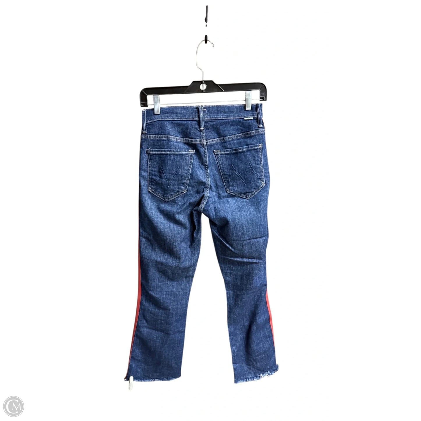 Jeans Straight By Mother In Blue Denim, Size: 2