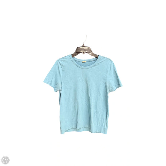 Athletic Top Short Sleeve By Athleta In Blue, Size: S