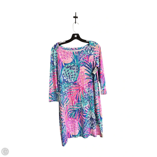 Dress Designer By Lilly Pulitzer In Floral Print, Size: M