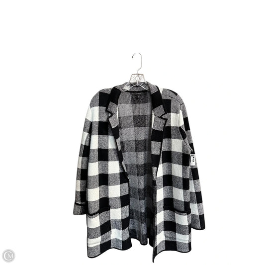 Blazer By Talbots In Checkered Pattern, Size: M