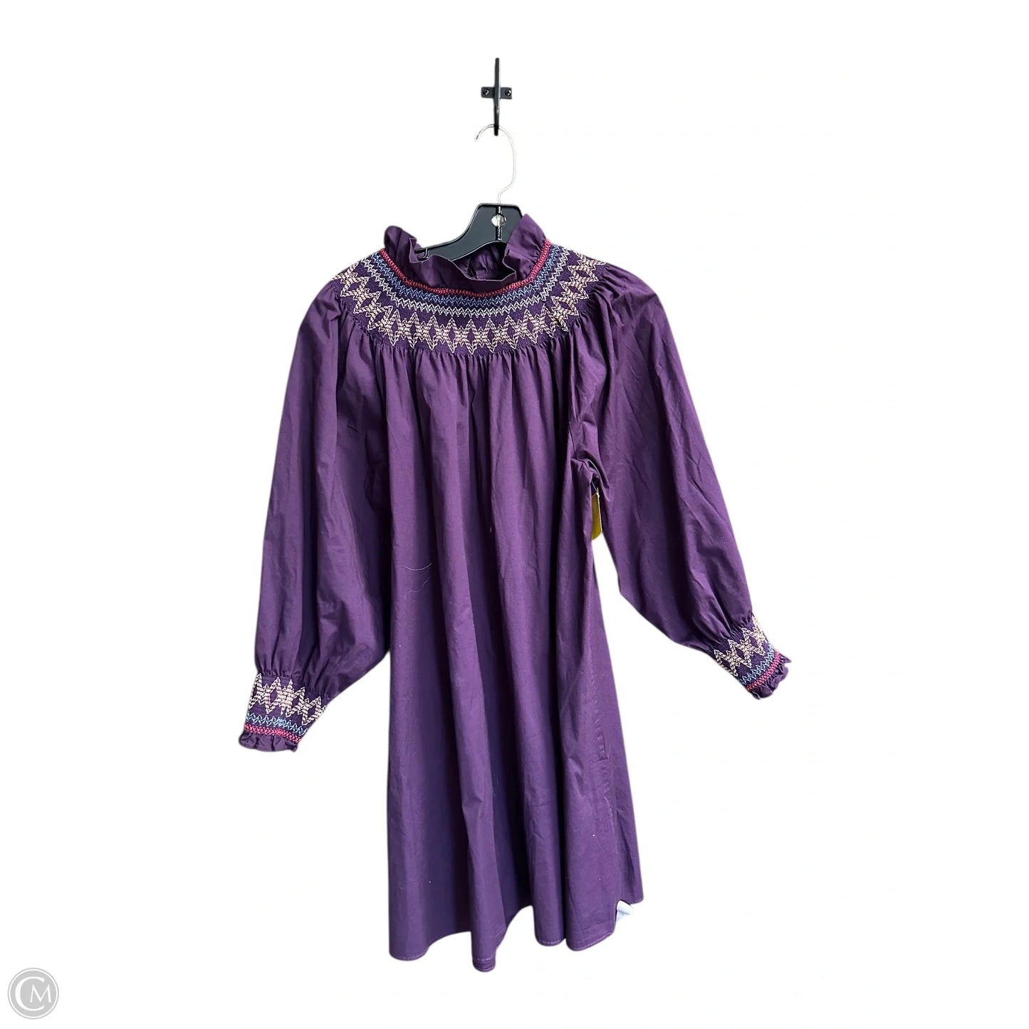 Dress Casual Short By Pomander Place In Purple, Size: M