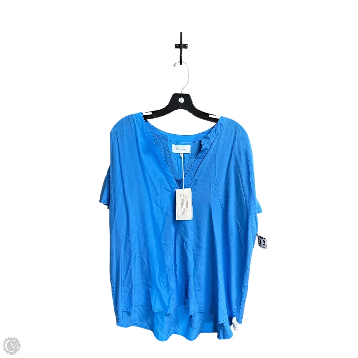 Top Short Sleeve By Dear John In Blue, Size: Xl