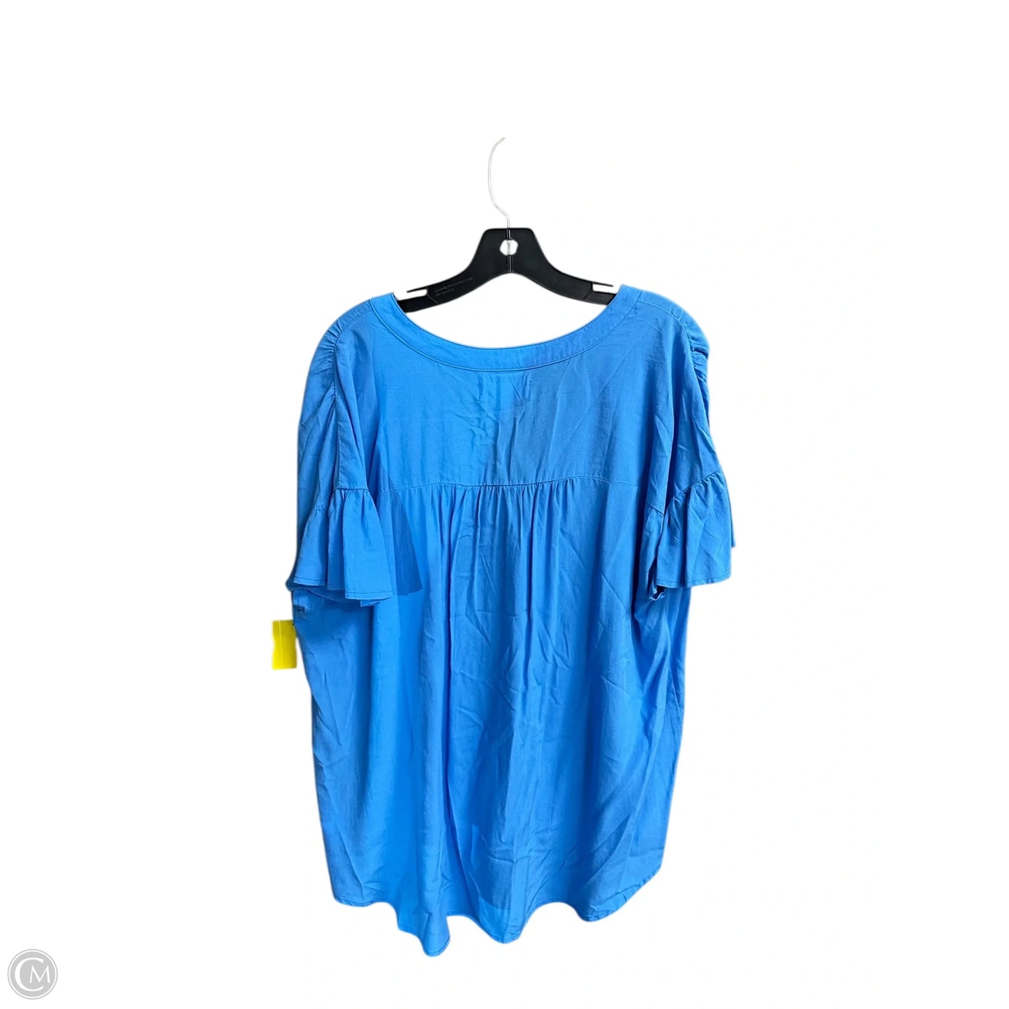 Top Short Sleeve By Dear John In Blue, Size: Xl
