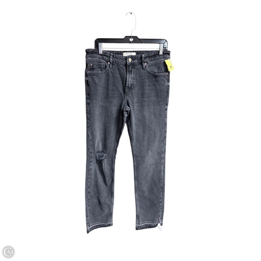 Jeans Straight By We The Free In Black Denim, Size: 6