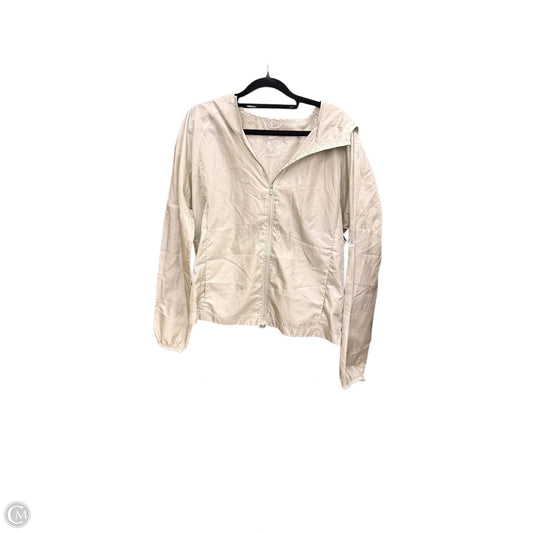 Athletic Jacket By Nike In Green, Size: S