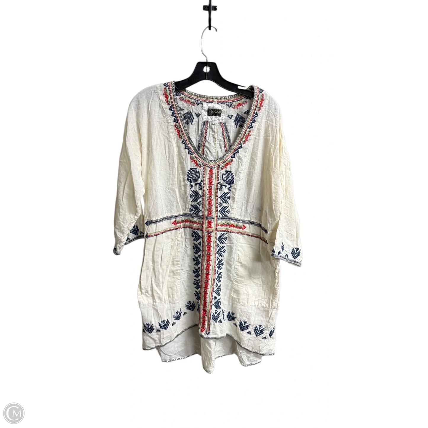 Top Long Sleeve By Clothes Mentor In Multi-colored, Size: L