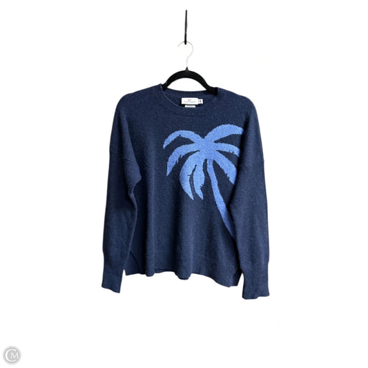 Sweater Cashmere By Vineyard Vines In Navy, Size: M