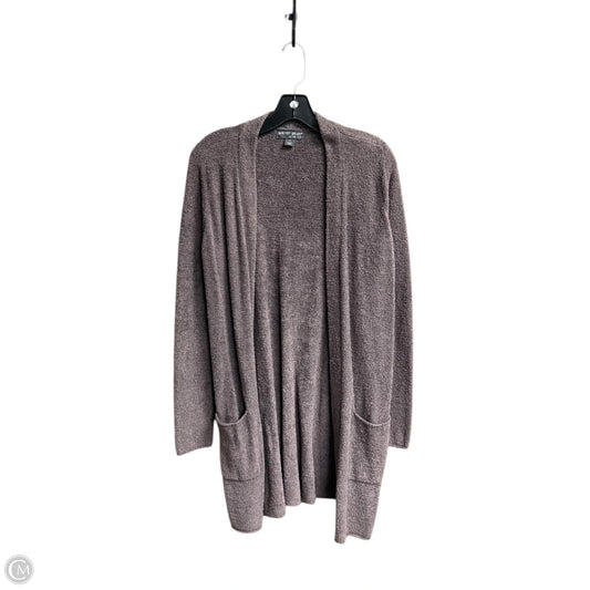 Sweater Cardigan By Barefoot Dreams In Brown, Size: S