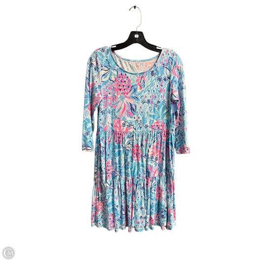 Dress Designer By Lilly Pulitzer In Floral Print, Size: S